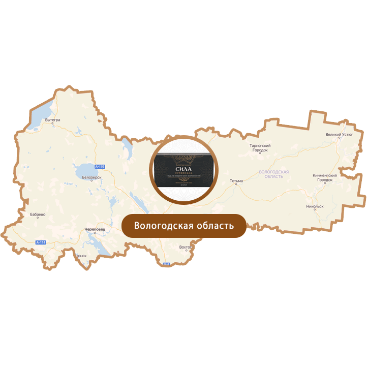 Купить Сила Сулеймана в Череповце и Вологодской области